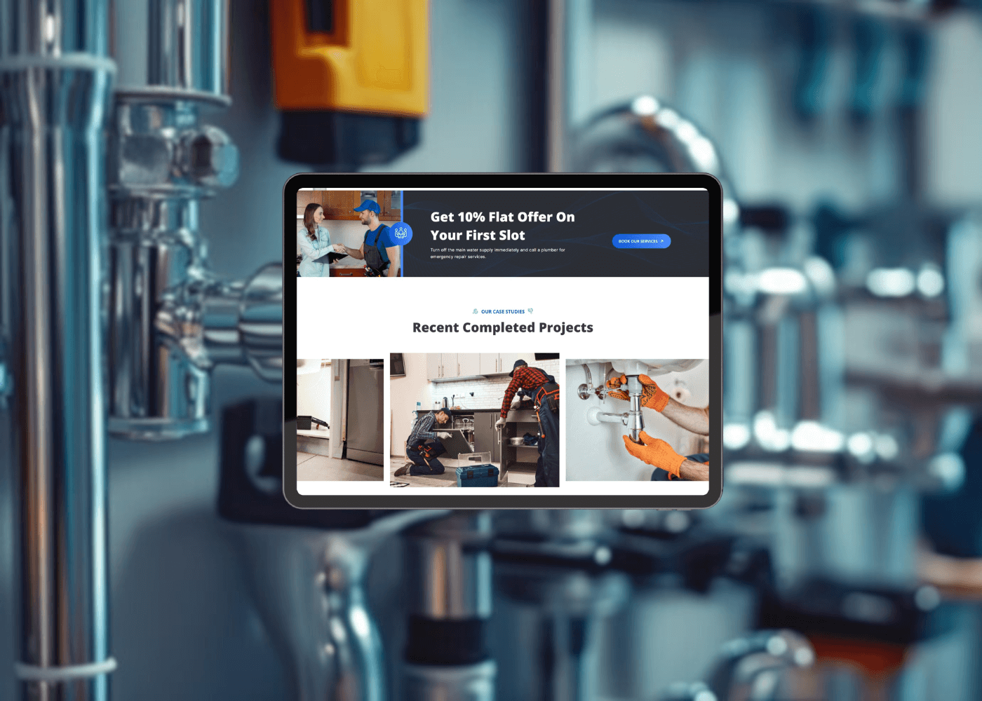 Plumbing Website Preview
