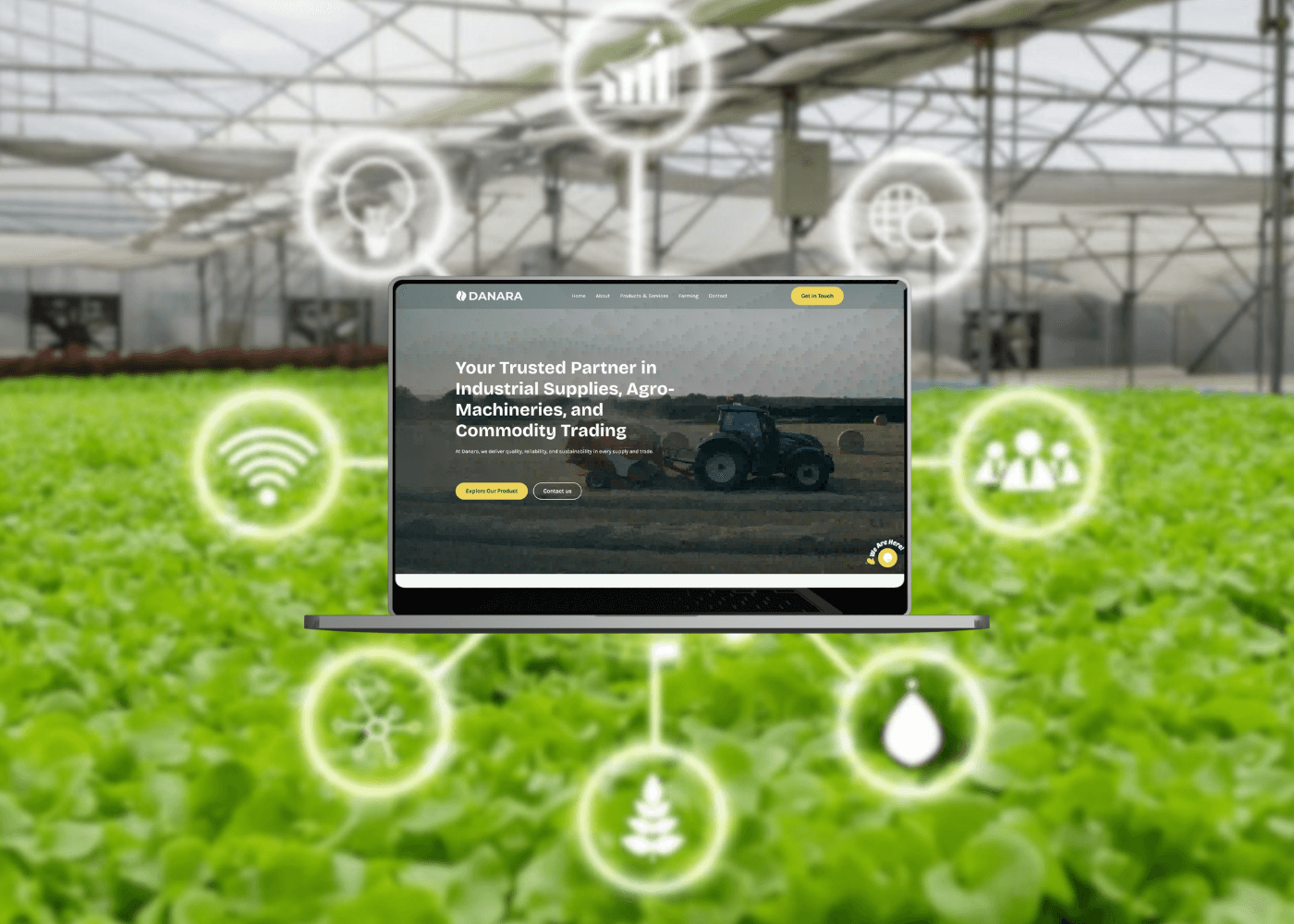 AgroTech Website Preview