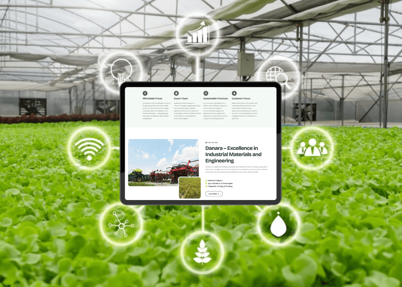 AgroTech Website Preview