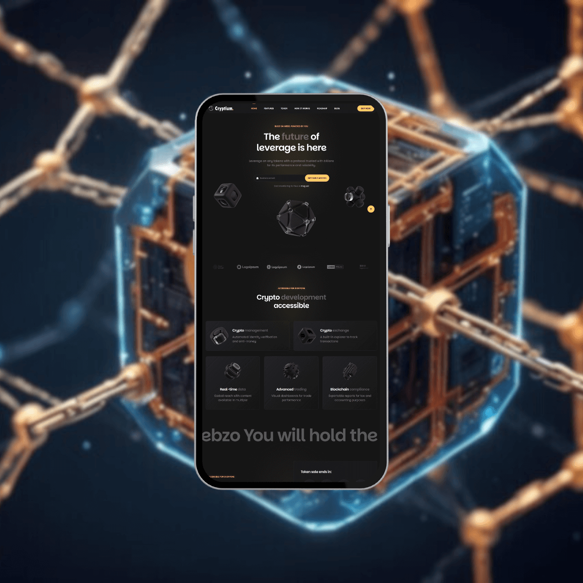 Crypto Website Preview