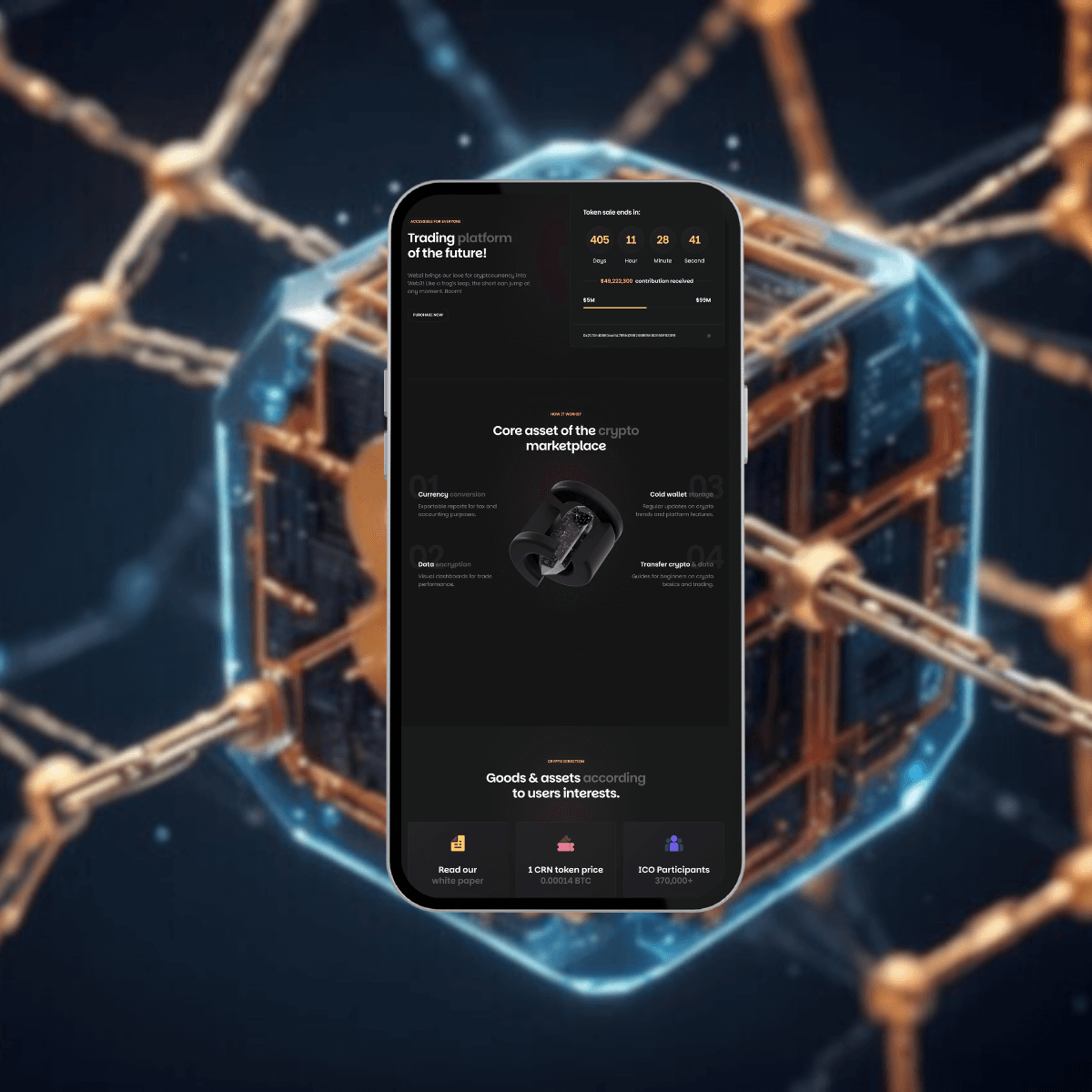 Crypto Website Preview