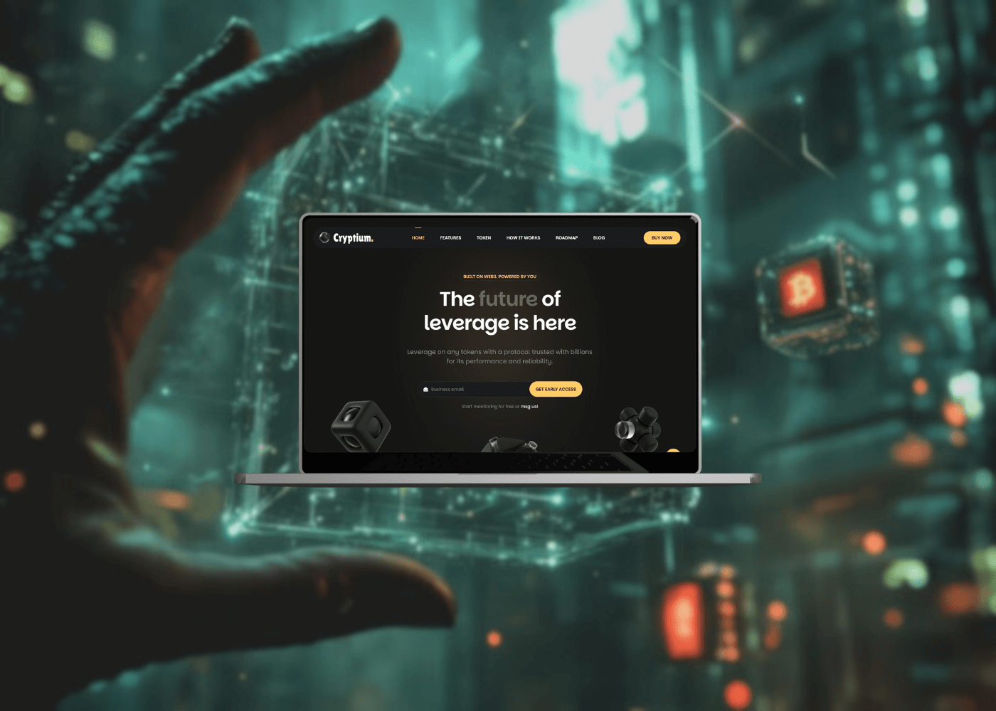 Crypto Website Preview