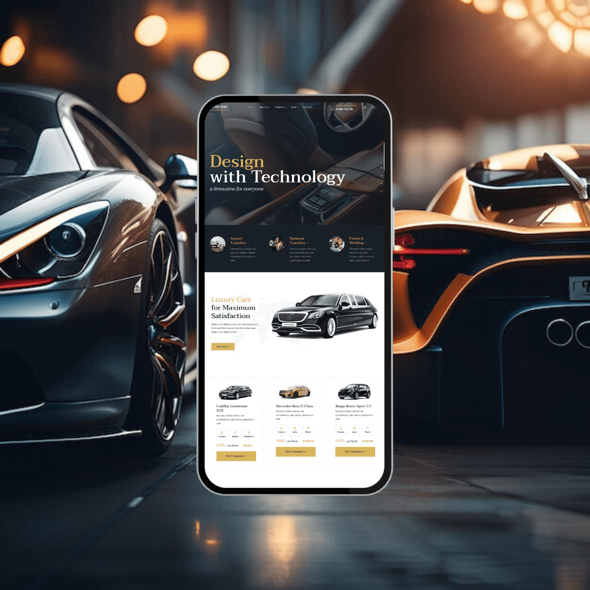 Auto Dealer Website Preview