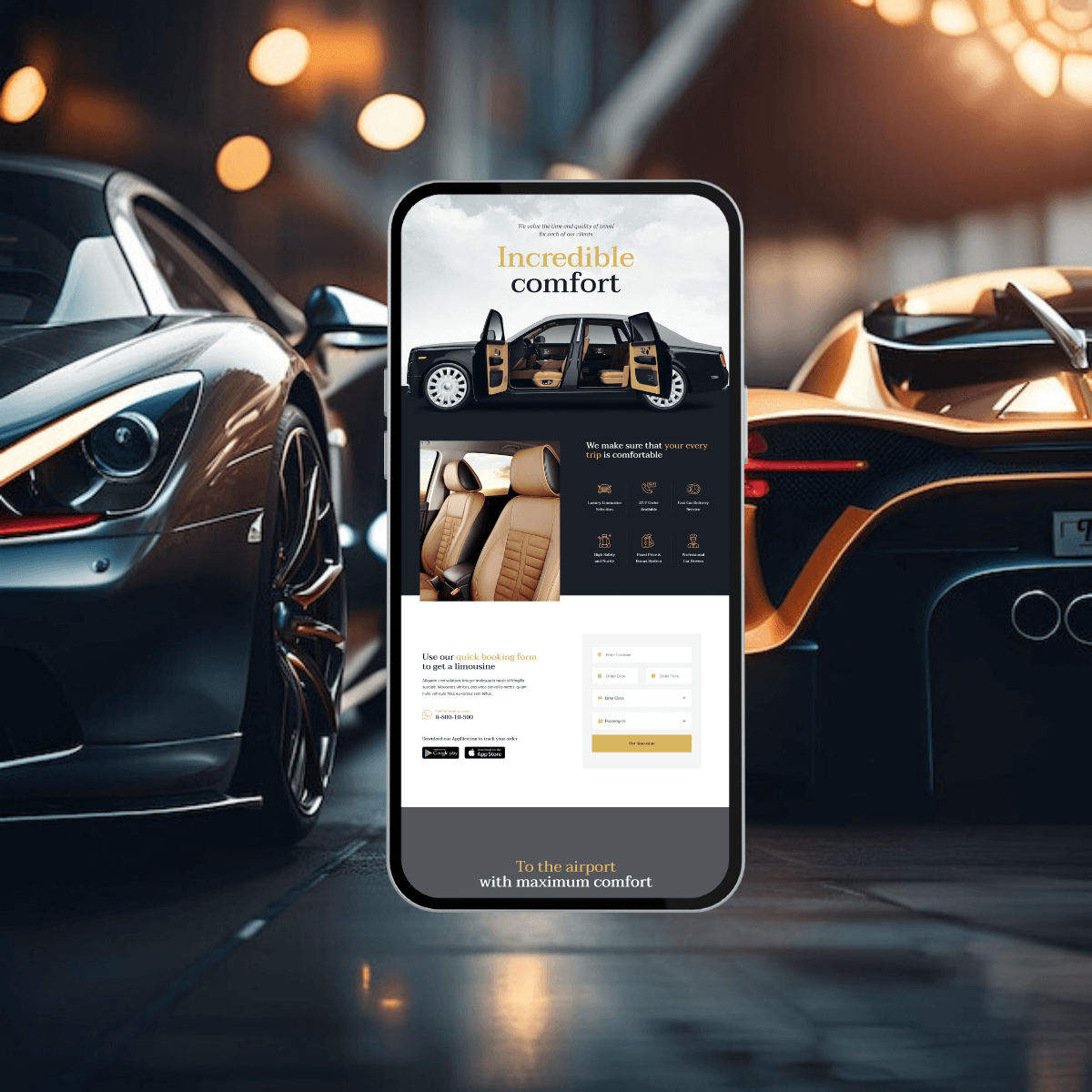 Auto Dealer Website Preview